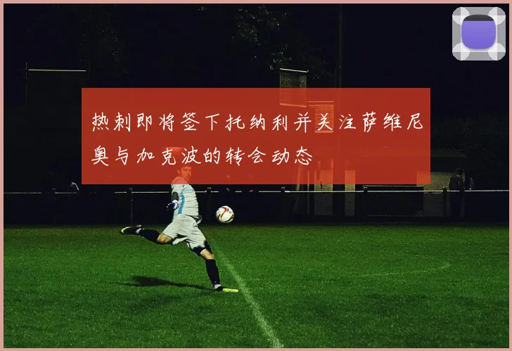 热刺即将签下托纳利并关注萨维尼奥与加克波的转会动态