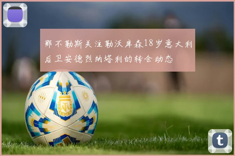 那不勒斯关注勒沃库森18岁意大利后卫安德烈纳塔利的转会动态